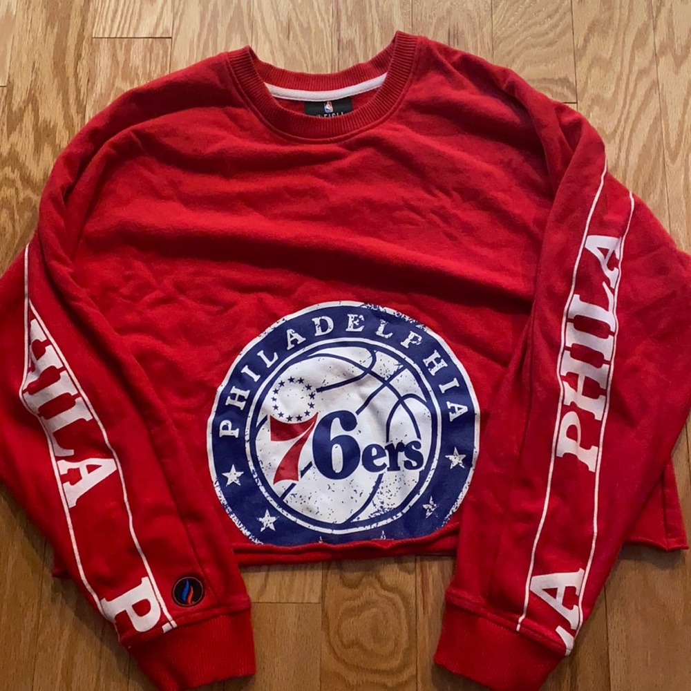 FISLL Philadelphia 76ers Sixers Crop Top XL